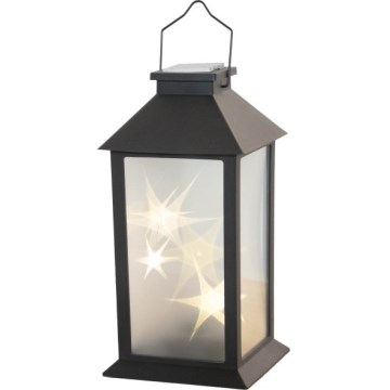 Lampada solare da appendere con sensore CANDELIO STAR LED/1xAA 2700K IP44 200 mAh