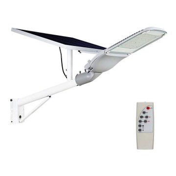 Lampada solare da esterno dimmerabile a LED con chip SAMSUNG LED/50W/6,4V 6000K IP65 30000 mAh + telecomando