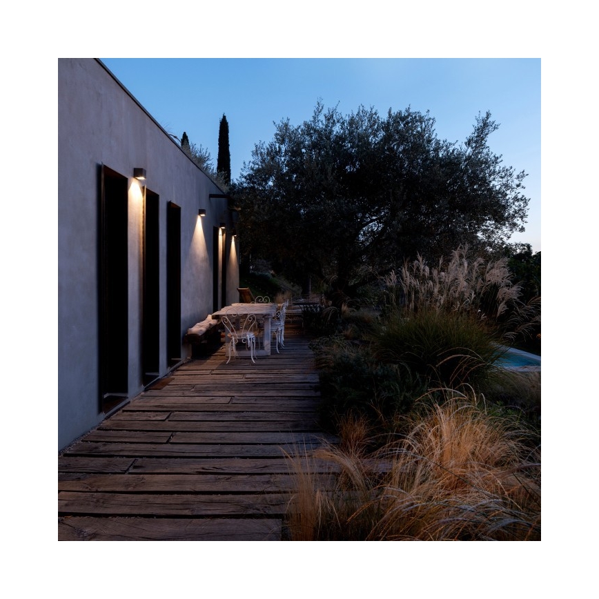 Lampada solare da parete QUERK LED/1,2V 3000/4000K IP54 800 mAh