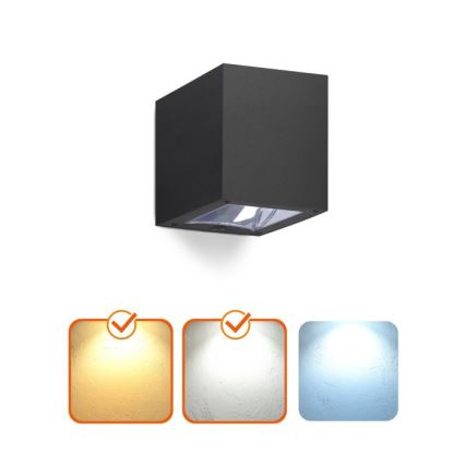 Lampada solare da parete QUERK LED/1,2V 3000/4000K IP54 800 mAh