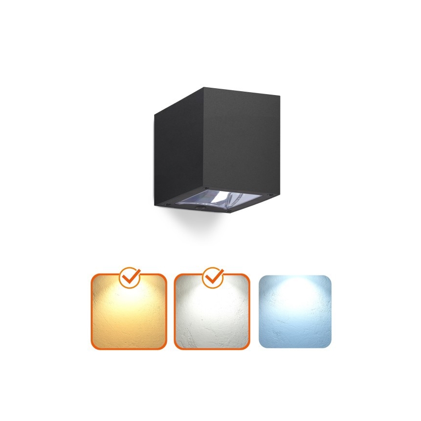 Lampada solare da parete QUERK LED/1,2V 3000/4000K IP54 800 mAh