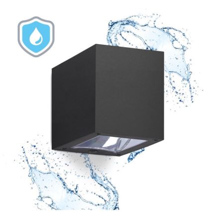 Lampada solare da parete QUERK LED/1,2V 3000/4000K IP54 800 mAh