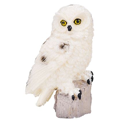 Lampada decorativa solare a LED con sensore 6xLED/1,2V 3000K 40 cm 600 mAh IP44 a forma di gufo