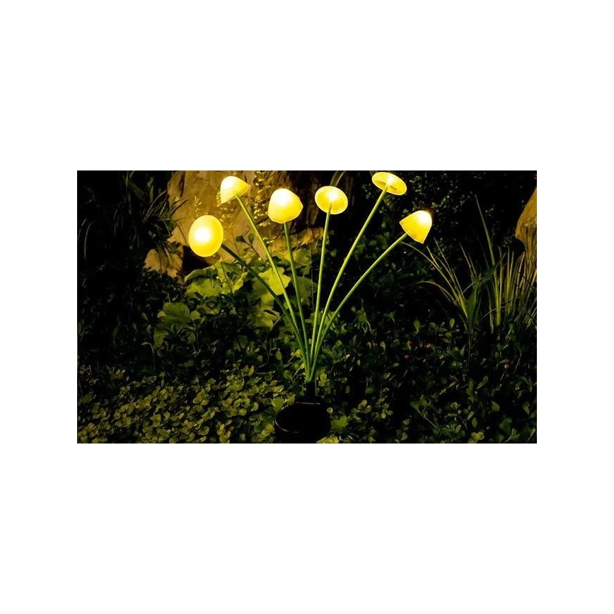 Lampada solare decorativa a LED con sensore 6xLED/1,2V 3000K 72 cm 600 mAh IP44