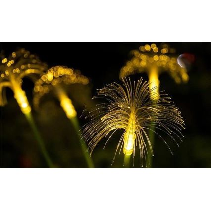 Lampada solare decorativa LED con sensore 6xLED/1,2V 3000K 77 cm 600 mAh IP44