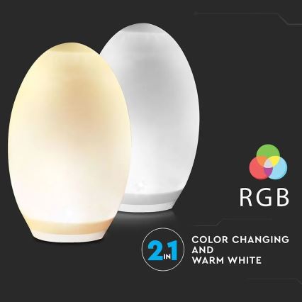 Lampada solare decorativa LED RGB 0,2W/1xAA IP44