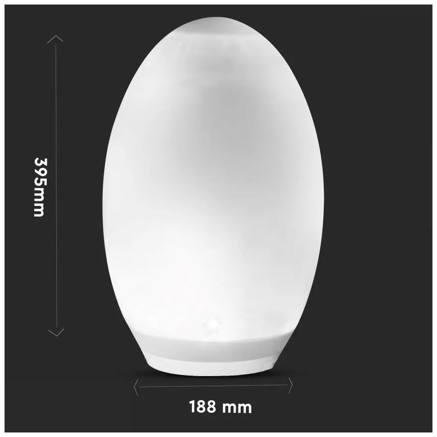 Lampada solare decorativa LED RGB 0,2W/1xAA IP44