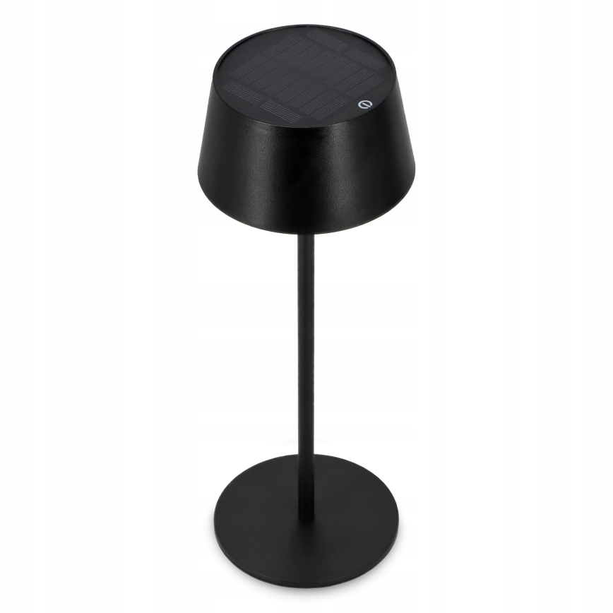 Lampada solare dimmerabile a sfioramento a LED LED/3W/5V USB 1800 mAh IP44 nera