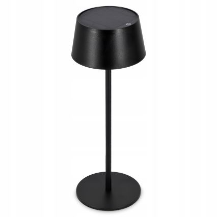 Lampada solare dimmerabile a sfioramento a LED LED/3W/5V USB 1800 mAh IP44 nera