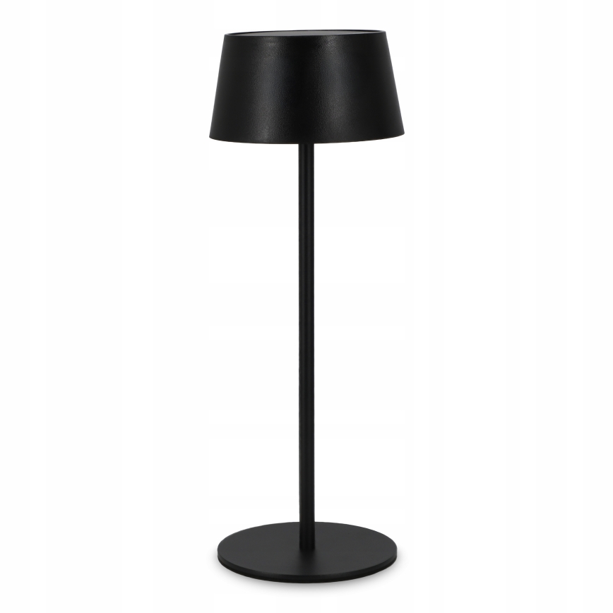 Lampada solare dimmerabile a sfioramento a LED LED/3W/5V USB 1800 mAh IP44 nera