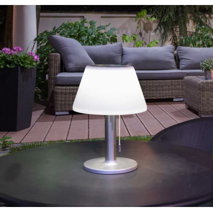 Lampada solare dimmerabile VIOLA LED/3,7V 1200 mAh IP44