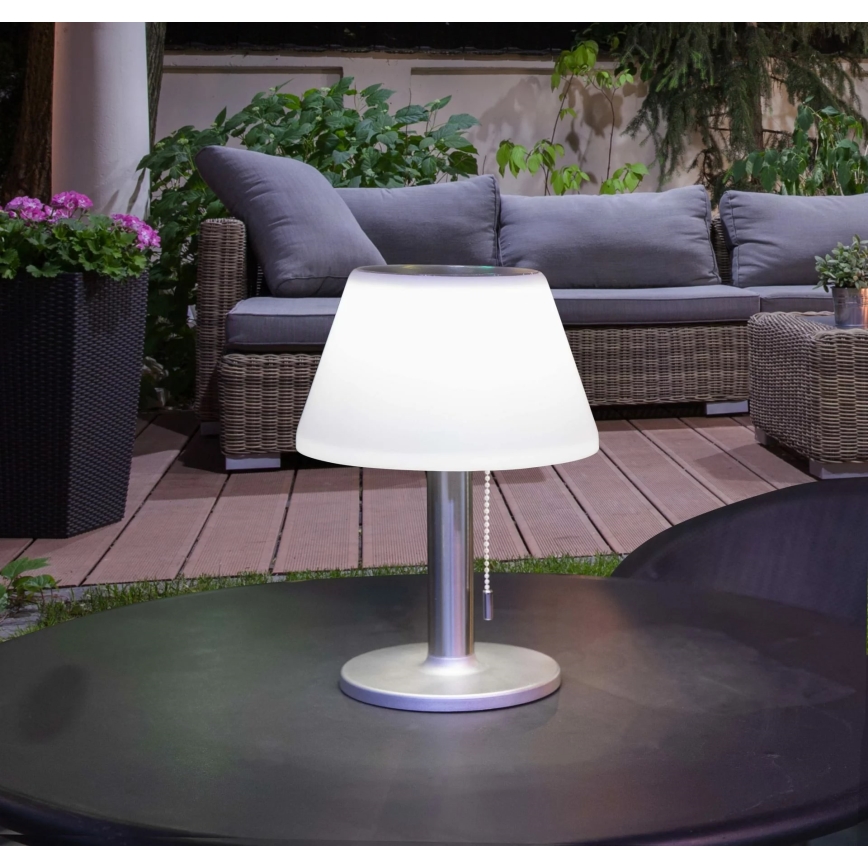 Lampada solare dimmerabile VIOLA LED/3,7V 1200 mAh IP44