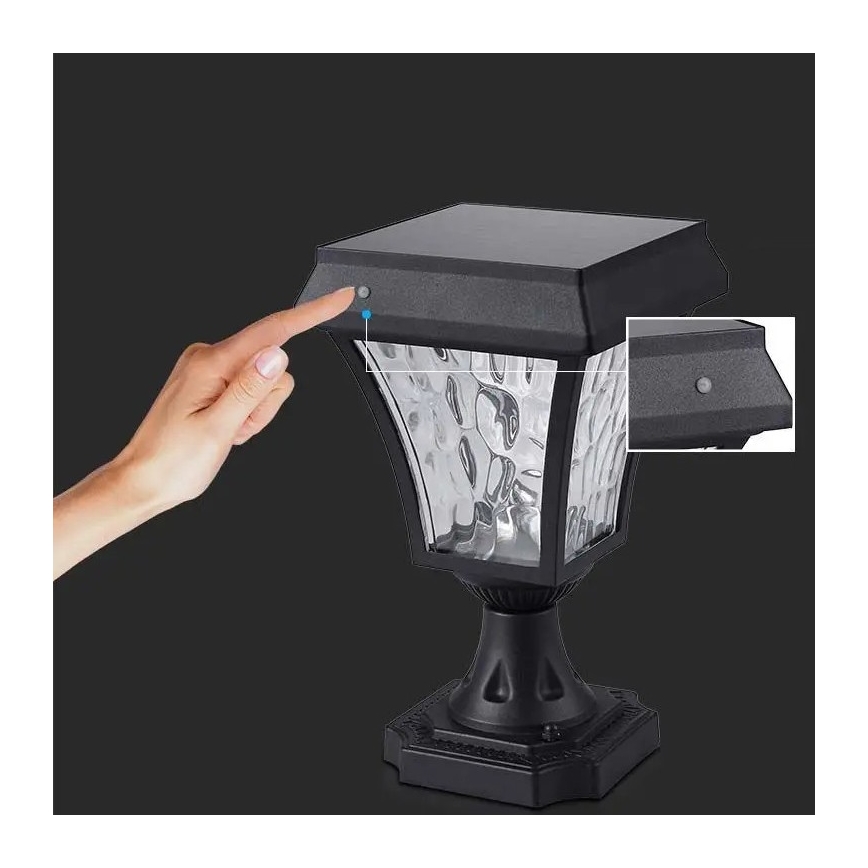 Lampada solare LED 3in1 LED/2W/5,5V 3000K/6000K IP65 2200 mAh