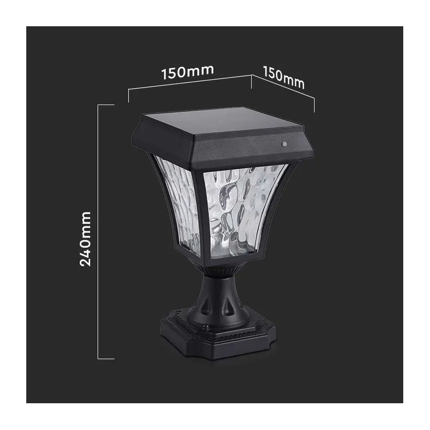 Lampada solare LED 3in1 LED/2W/5,5V IP65
