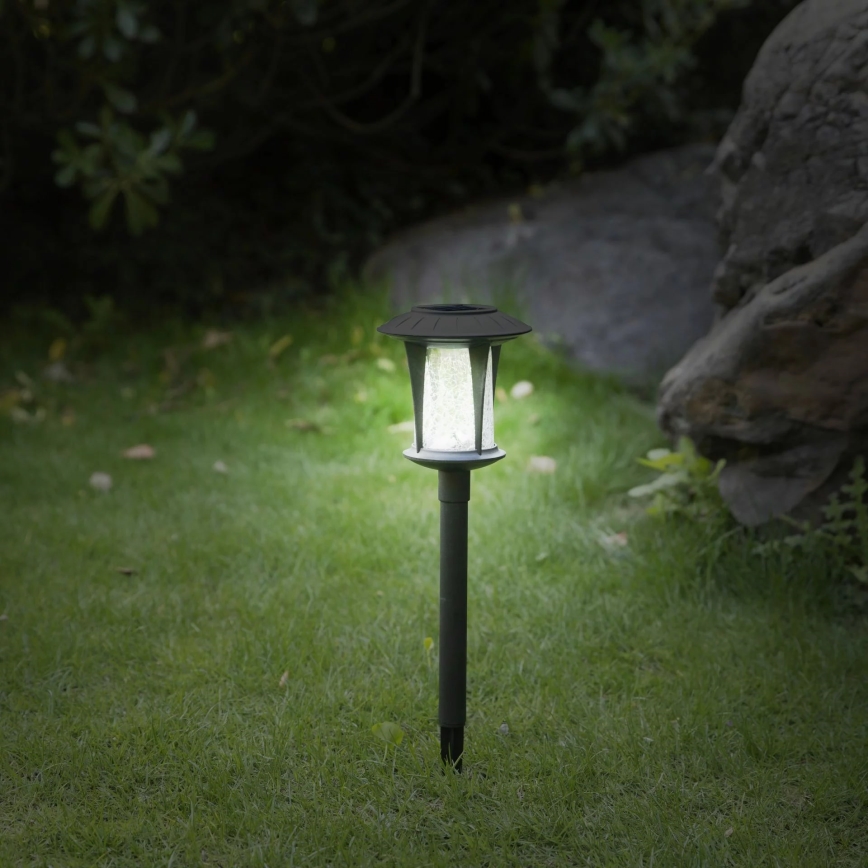 Lampada solare LED BOLTON LED/1,2V IP44 nero