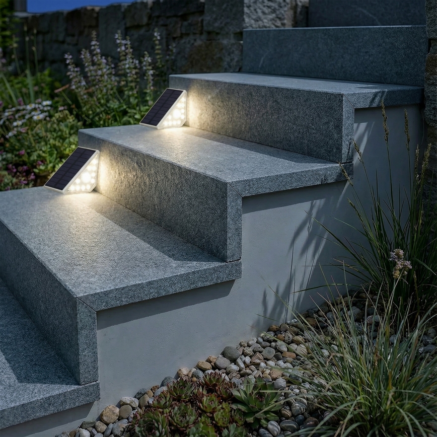 Lampada solare LED con sensore ARI LED/4,5W/3,7V 600 mAh IP44 bianca
