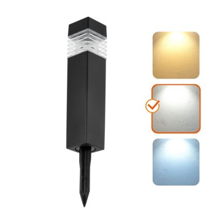 Lampada solare LED con sensore AURORA LED/1xAAA 4000K IP44 100 mAh