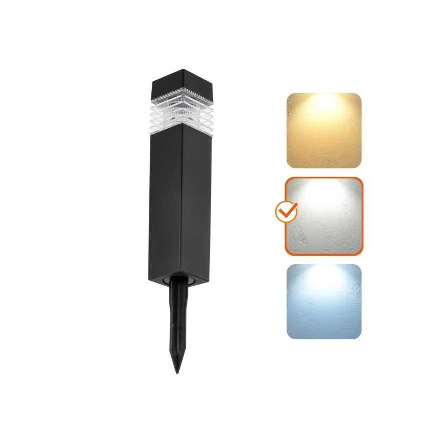 Lampada solare LED con sensore AURORA LED/1xAAA 4000K IP44 100 mAh