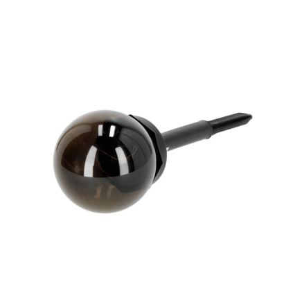 Lampada solare LED con sensore GLEAM LED/1,2V 3000K IP44 40 mAh fumé/nero