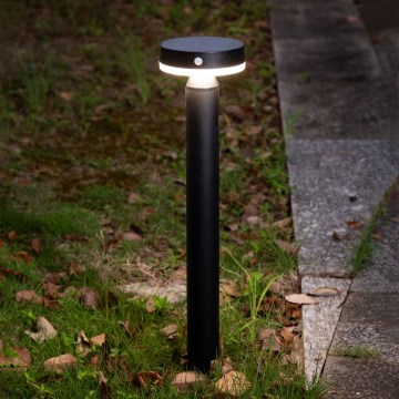 Lampada solare LED con sensore GWINEA LED/4,5W/3,7V 2000 mAh 50 cm IP44 nera