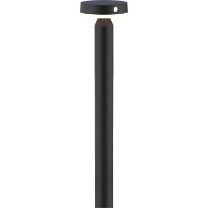 Lampada solare LED con sensore GWINEA LED/4,5W/3,7V 2000 mAh 50 cm IP44 nero