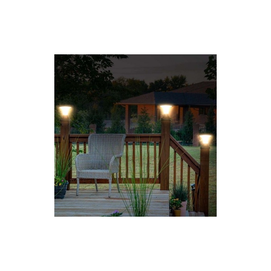 Lampada solare LED con sensore LED/15W/3,2V 4000K/6000K IP65 6000 mAh