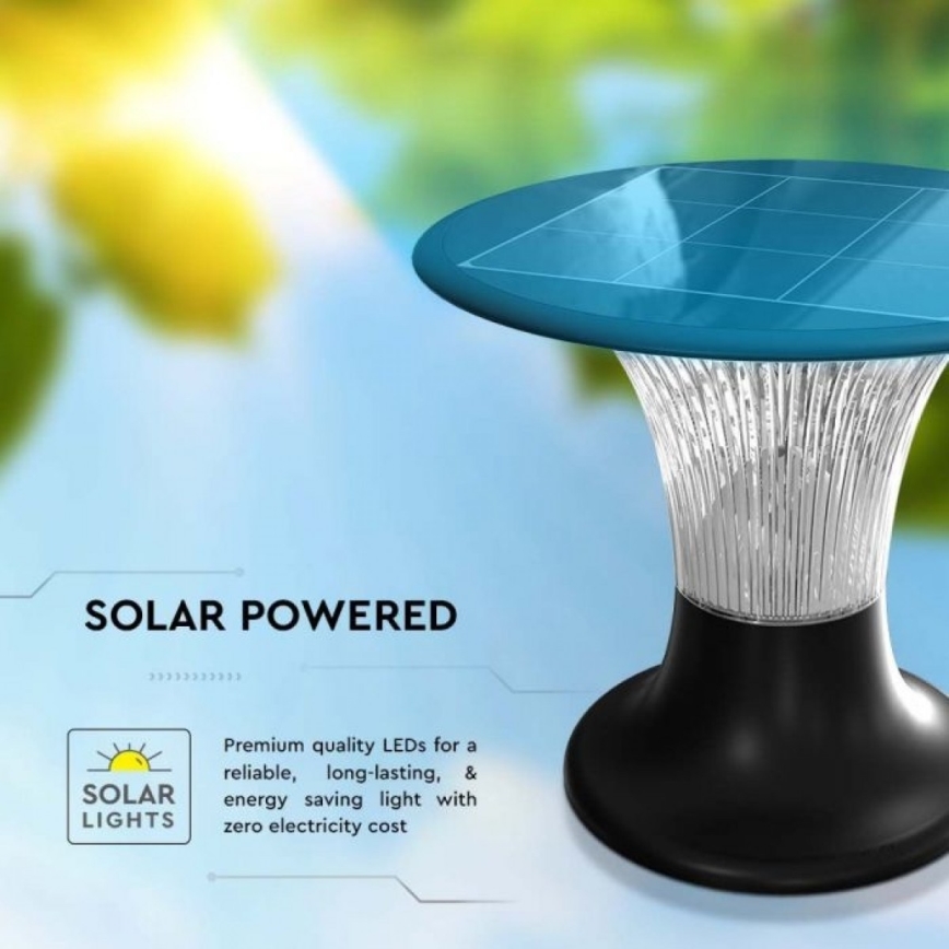 Lampada solare LED con sensore LED/15W/3,2V 4000K/6000K IP65 6000 mAh