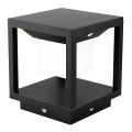 Lampada solare LED con sensore LED/2W/5,5V 3000K IP65 2600 mAh nero