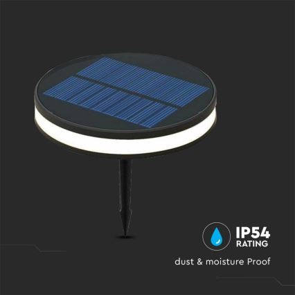 Lampada solare LED da esterno LED/1,8W/3,7V IP54 3000K