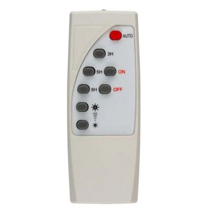 Lampada solare da esterno dimmerabile a LED con chip SAMSUNG LED/50W/6,4V 6000K IP65 30000 mAh + telecomando