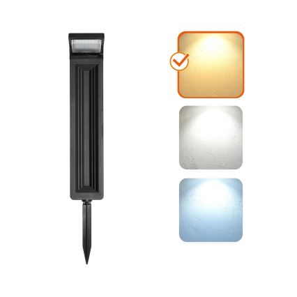 Lampada solare LED LED/0,2W/3,7V 6500K IP44 2200 mAh