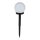 Lampada solare LED LED/1,2V 40mAh IP44 nera