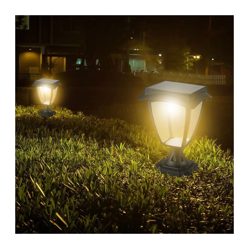 Lampada solare LED LED/2W/3,7V 3000/6000K IP65