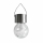 Lampada solare LED RGB 1,2V/1xAAA IP44 cromo opaco
