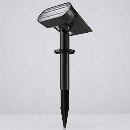 Lampada solare LED RGB 2-in-1 LED/3,7V 1200 mAh IP54 nera