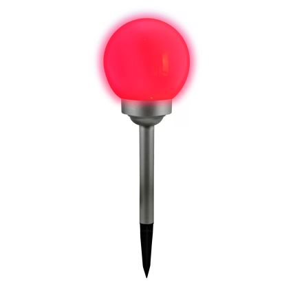 Lampada solare LED RGB BALL LED/0,2W/AA 1,2V/600mAh IP44