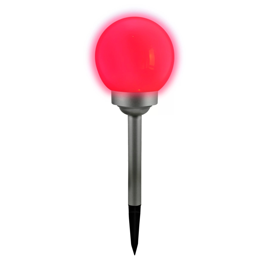 Lampada solare LED RGB BALL LED/0,2W/AA 1,2V/600mAh IP44