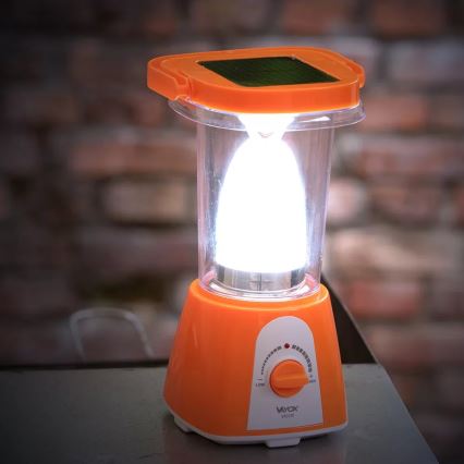 Lampada solare ricaricabile dimmerabile LED con funzione power bank LED/230V 710 lm 1600 mAh