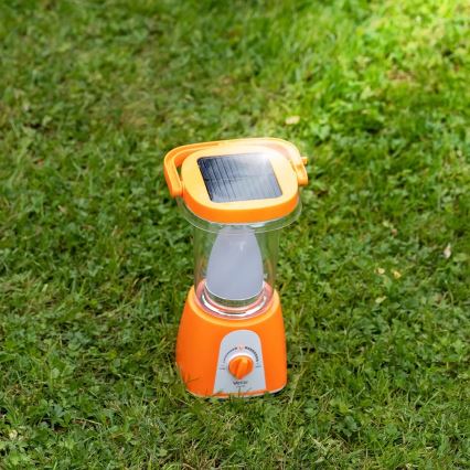 Lampada solare ricaricabile dimmerabile LED con funzione power bank LED/230V 710 lm 1600 mAh