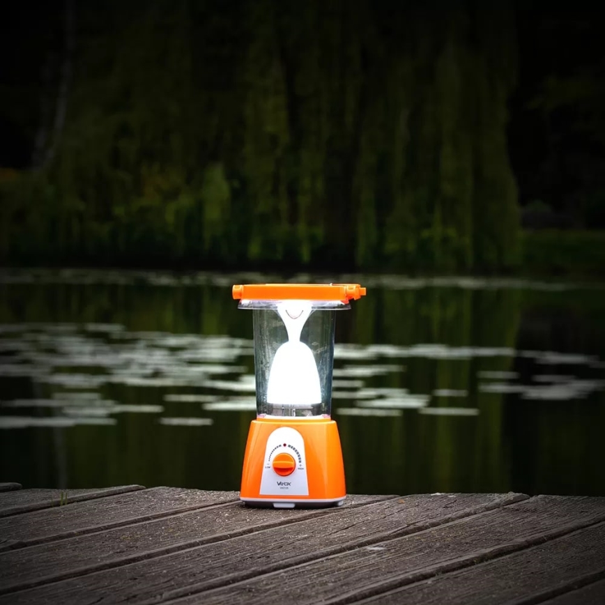 Lampada solare ricaricabile dimmerabile LED con funzione power bank LED/230V 710 lm 1600 mAh