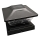 Lampada solare LED TOYA LED/4,5W/230V 3000/6500K 600 mAh IP44 nera