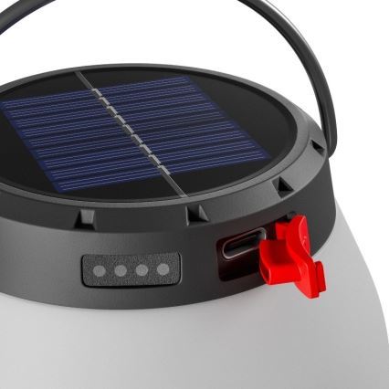 Lampada solare portatile ricaricabile dimmerabile a LED LUMINA ORB LED/5V 800 mAh