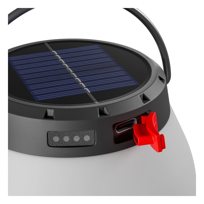 Lampada solare portatile ricaricabile dimmerabile a LED LUMINA ORB LED/5V 800 mAh