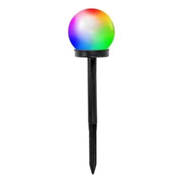 Lampada solare RGB a LED SPHERE, 1,2 V, IP44, 40 mAh, Ø 10 cm