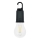 Lampada solare ricaricabile LED LUMINA LUMO LED/USB 300 mAh nera