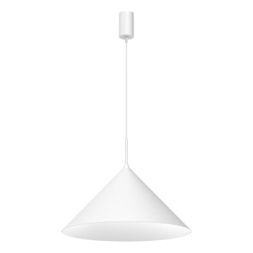 Lampada sospesa a cavo CAPITAL 1xGX53/15W/230V Ø 46 cm bianco