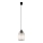 Lampada sospesa a cavo LIZA 1xE27/15W/230V nero/oro