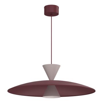 Lampada sospesa a cavo MISTIC 1xGX53/15W/230V bordeaux