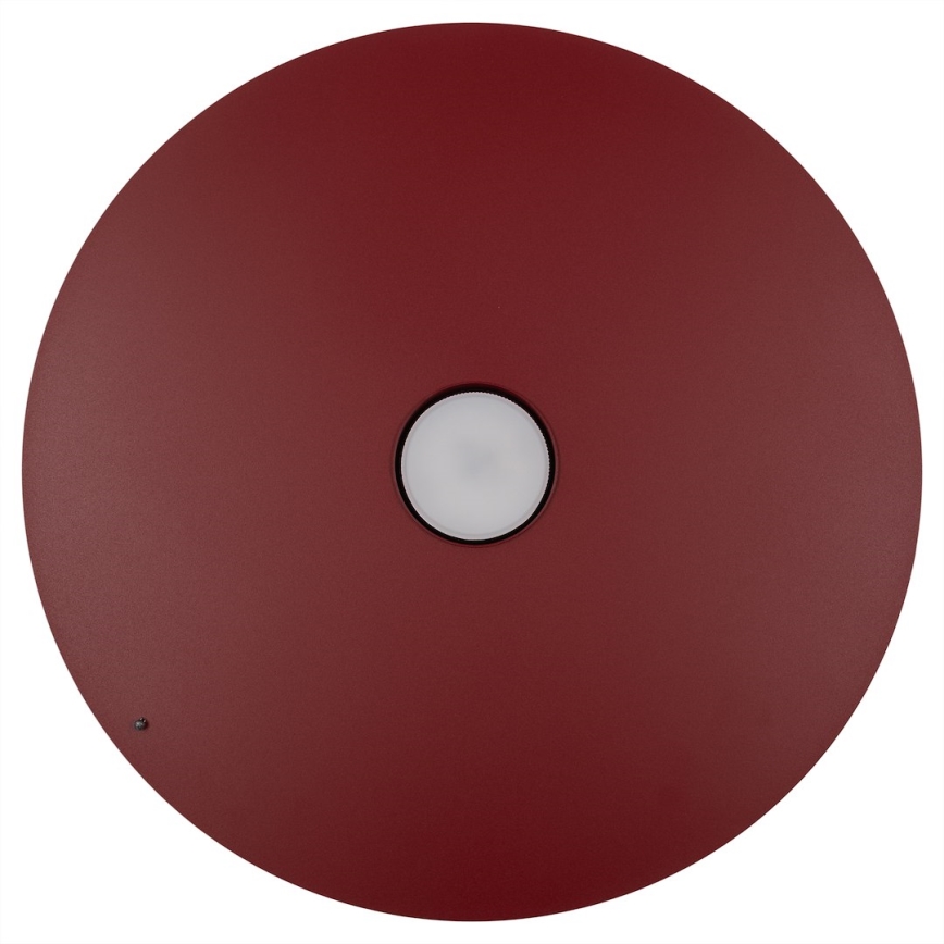 Lampada sospesa a cavo PIATTO 1xGX53/15W/230V Ø 45 cm bordeaux