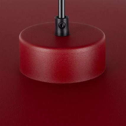 Lampada sospesa a cavo PIATTO 1xGX53/15W/230V Ø 45 cm bordeaux